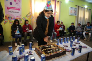 Celebrate your birthday with children in Gaza